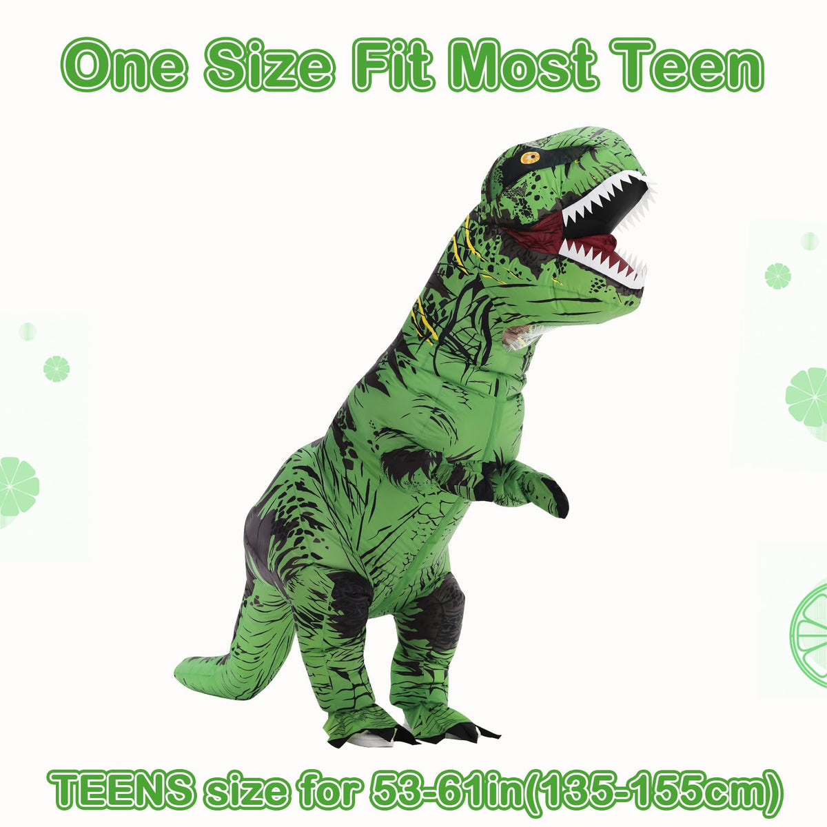 Servllcell dinosaur costume battery pack for cordless wear at parties