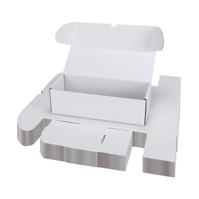 Serwrsw bulk 300-capacity toploaders box keeps 3x4 inch cards neatly organized.
