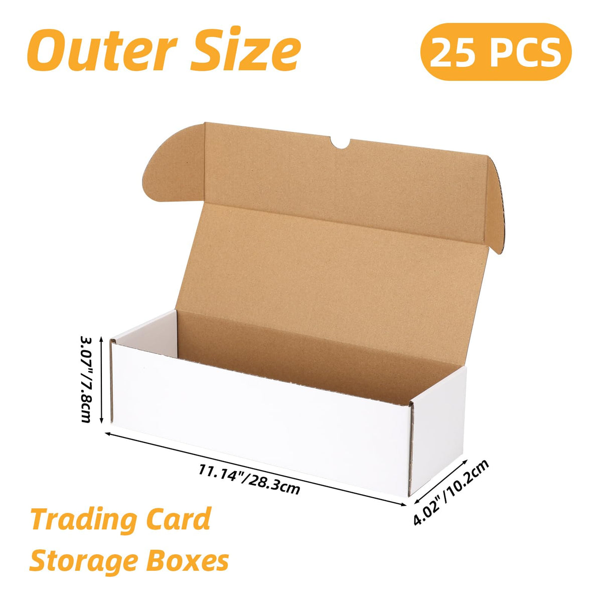 Serwrsw bulk card box open contents highlights sleeves and shielded interior for card safety.