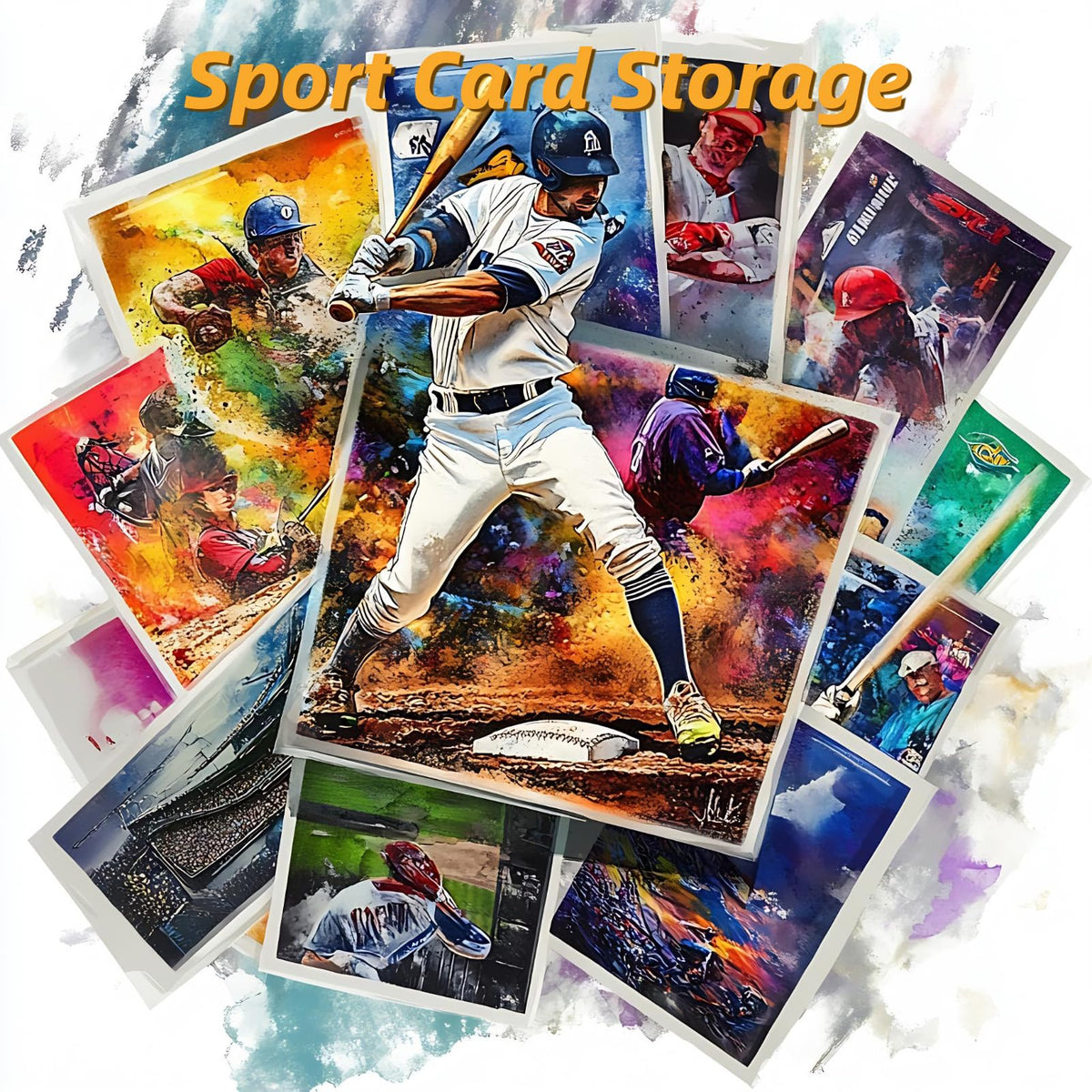 Serwrsw multiple card applications suitable for trading and sports cards