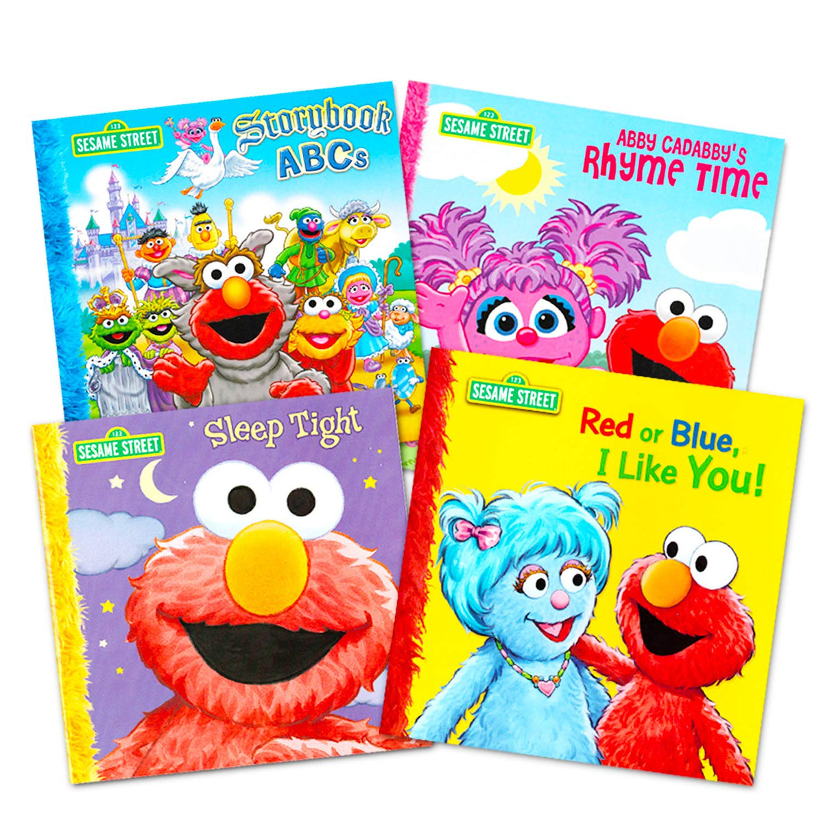 Sesame Street bonus soft-cover stories included for cozy reading moments.