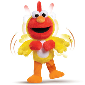Sesame Street Elmo Chicken Dance plush dancing to the Chicken Dance tune for kids