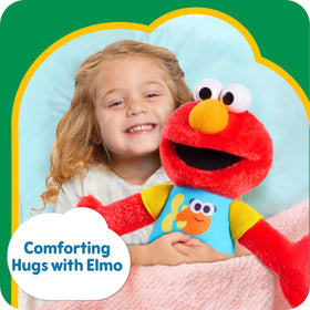 13-inch Sesame Street Elmo plush ready for naps, travel, and playtime.