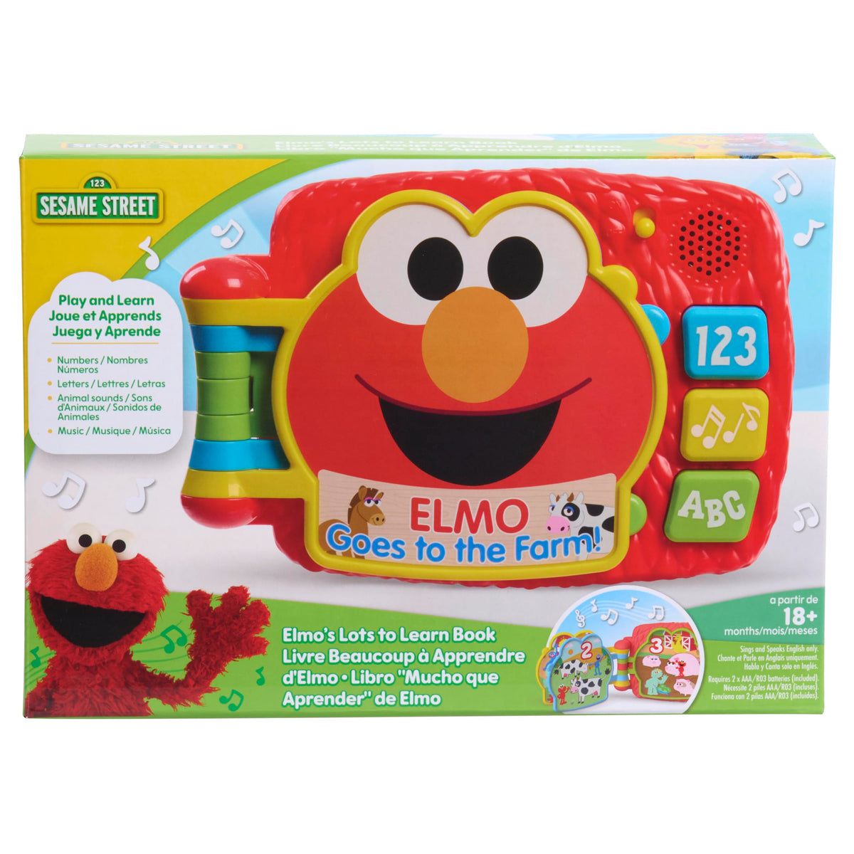 Batteries included for immediate play and exploration