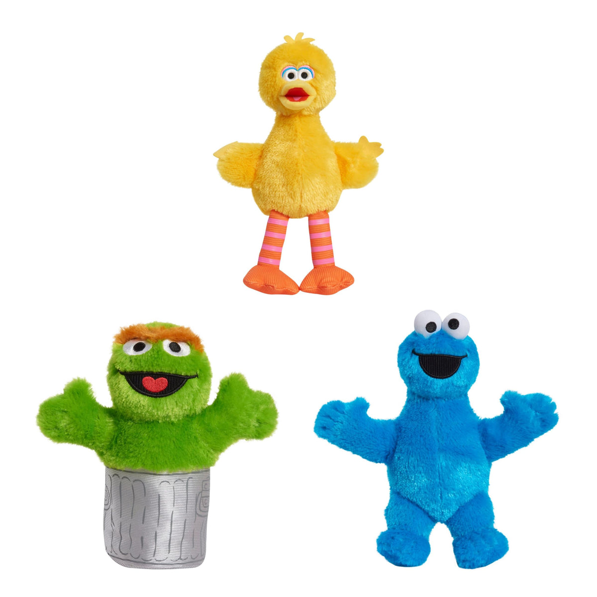 Sesame Street Friends Cookie Monster 8-inch plush ready for hugs and adventures.