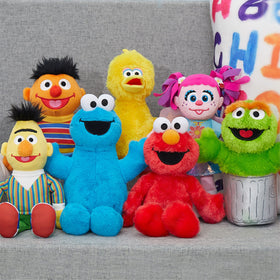 Sesame Street Friends trio ready for pretend adventures and playtime.