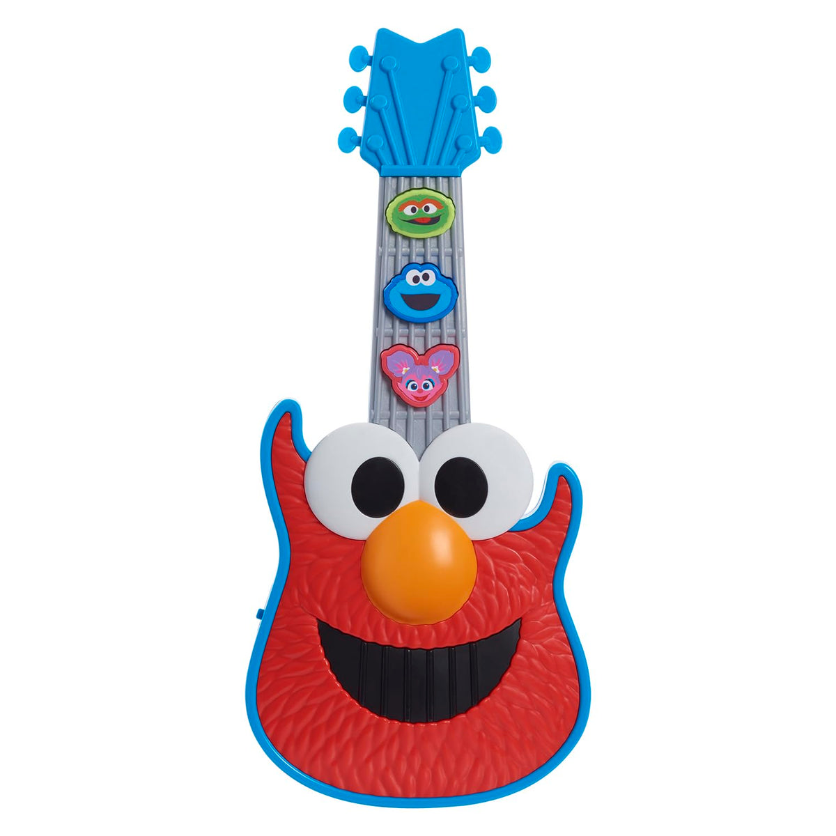 Sesame Street Rock with Elmo Guitar front view, inviting imaginative music play.