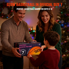 SETOXYX glow-in-the-dark basketball ideal gift for teens and kids