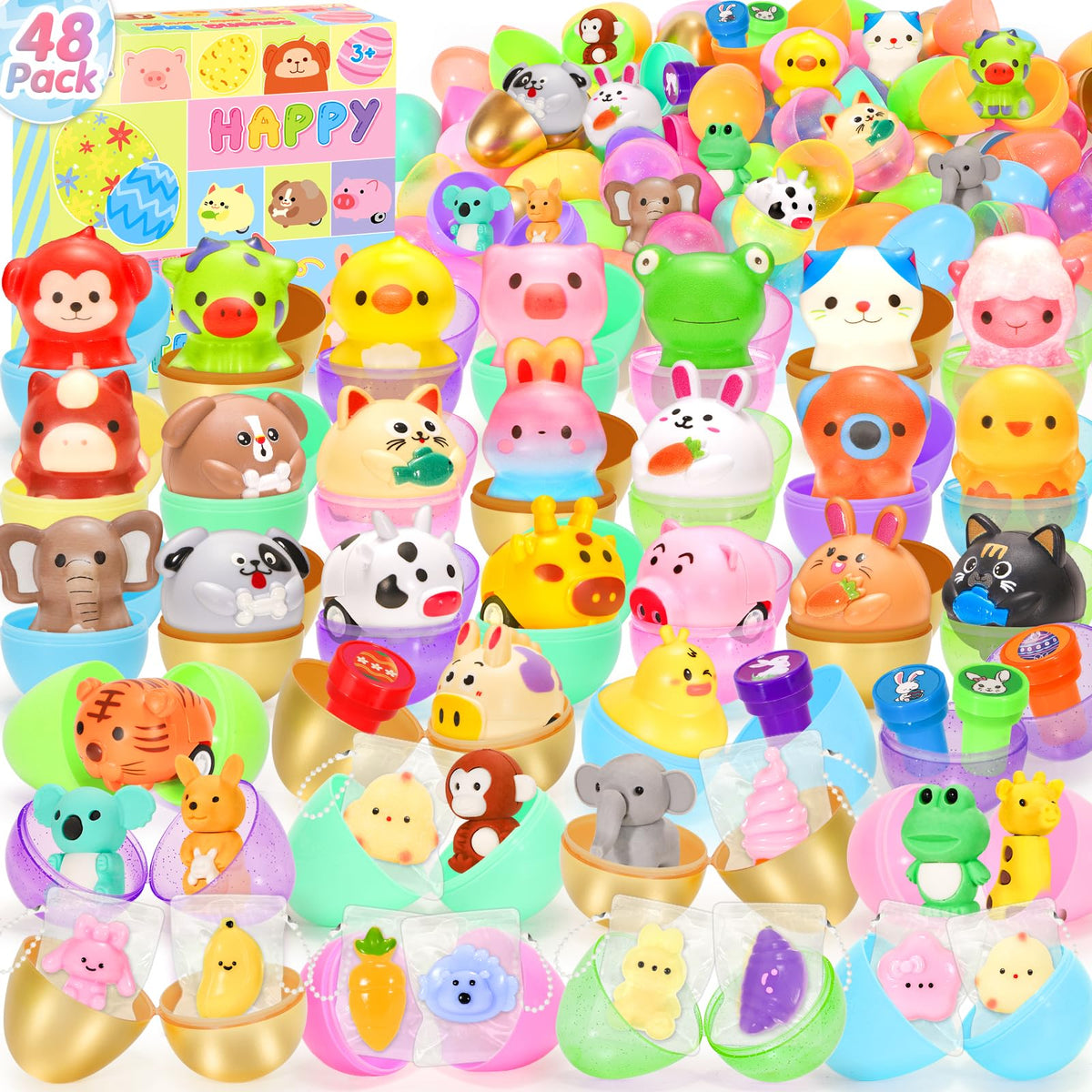 SevenQ Easter eggs collection for festive hunts and classroom rewards.
