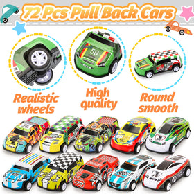 SevenQ mini cars 2.7 inches easy for small hands to grip