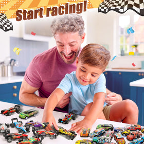 SevenQ toddler-friendly cars fit small hands and build fine motor skills.