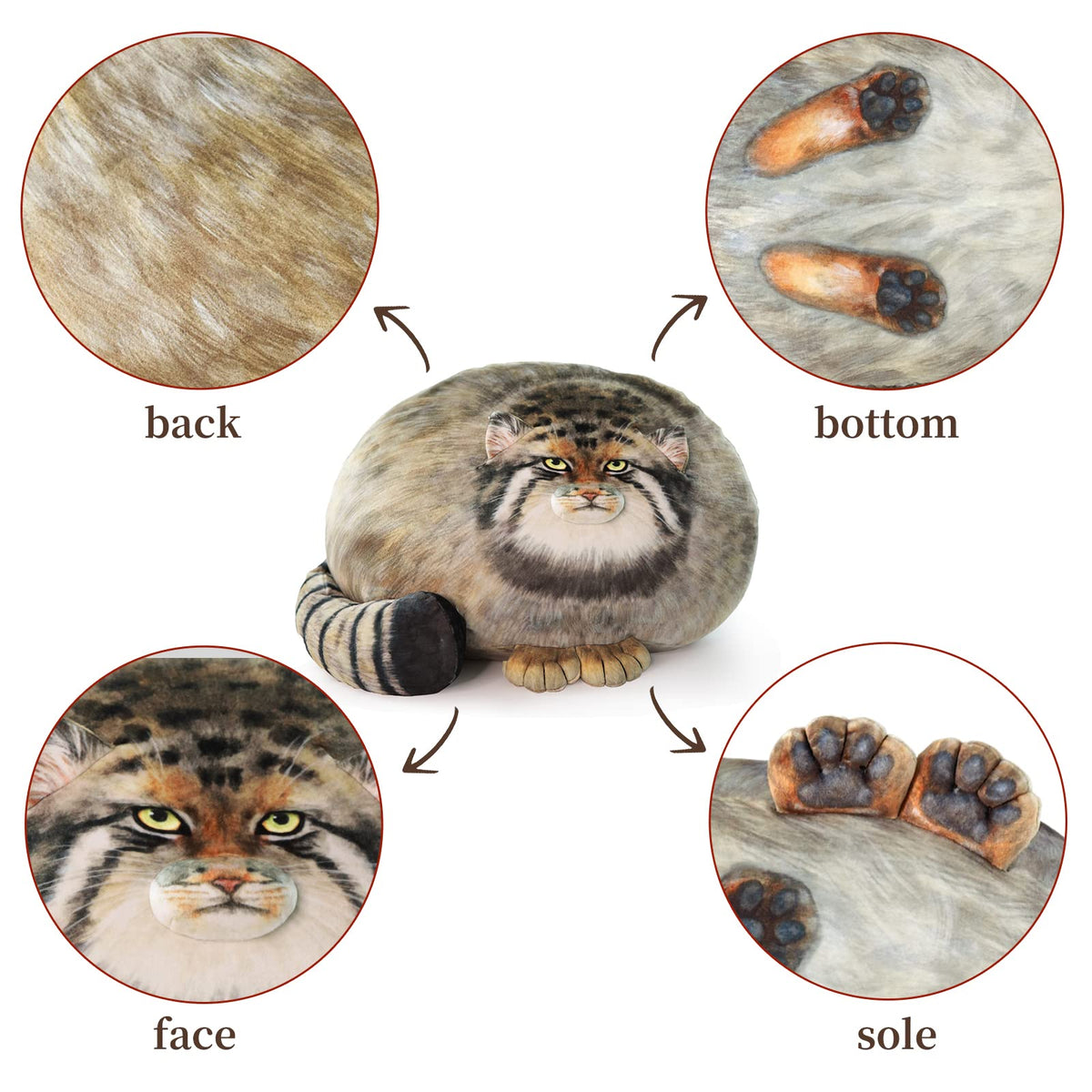 Sew Butiful Steppe Cat pillow in bed demonstrates cozy nap support.
