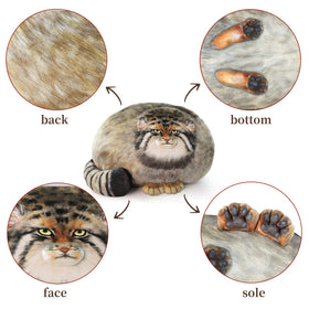Sew Butiful Steppe Cat pillow in bed demonstrates cozy nap support.