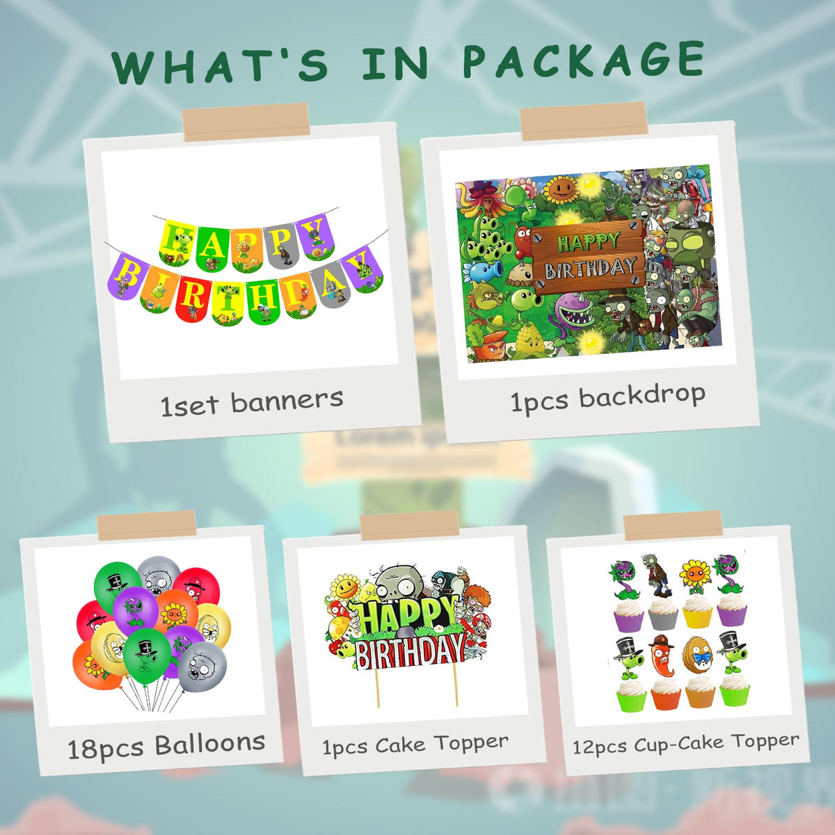 SEWALU zombie-themed party setup for a memorable kids' celebration.