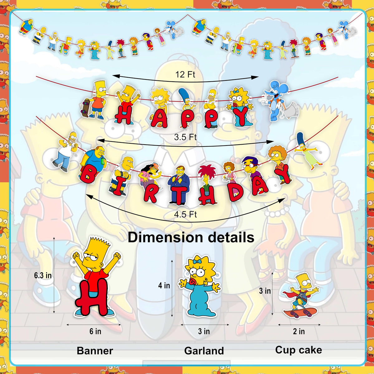 Seyal brt-simpson cake topper adds nostalgic charm to the cake