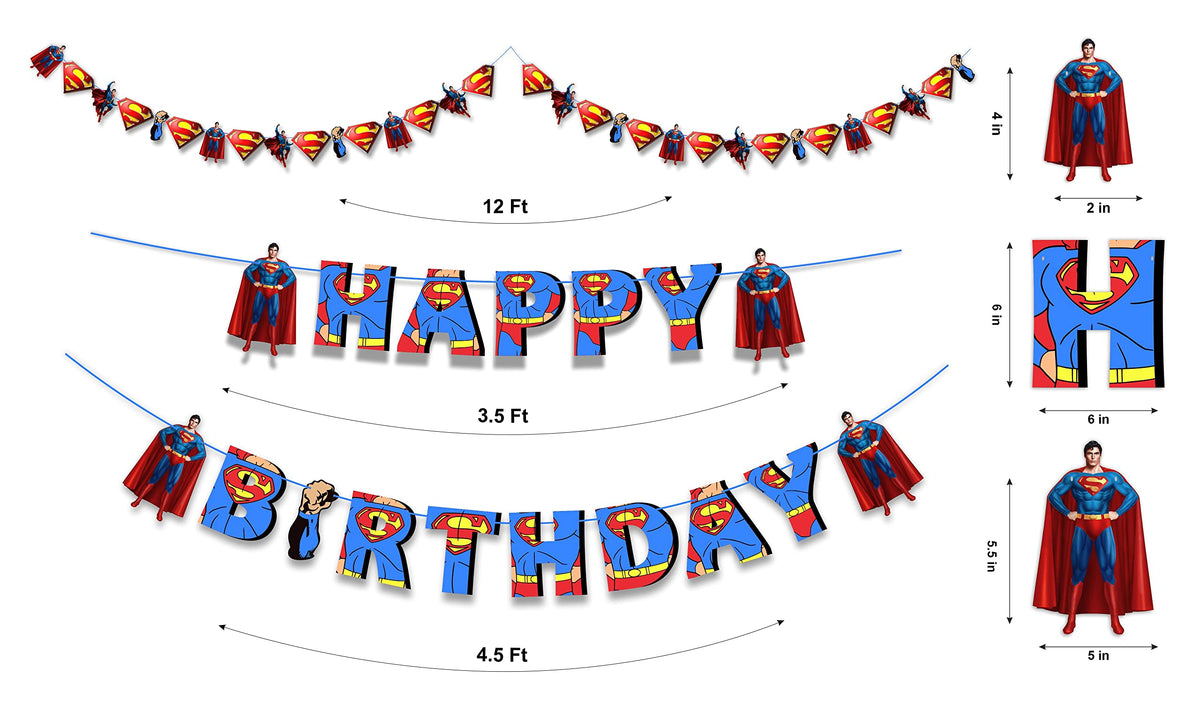 Seyal Suprmn cake topper creates a focal superhero moment