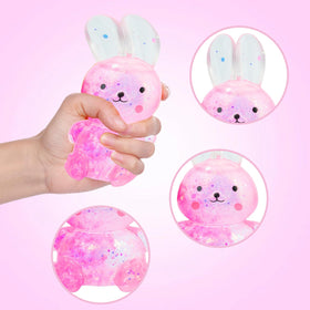 Sezua squishy stress ball packaging display suitable as a gift or party favor.