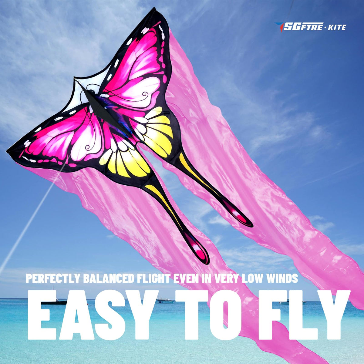 SGftre compact packaging kite, easy to carry to the beach or park