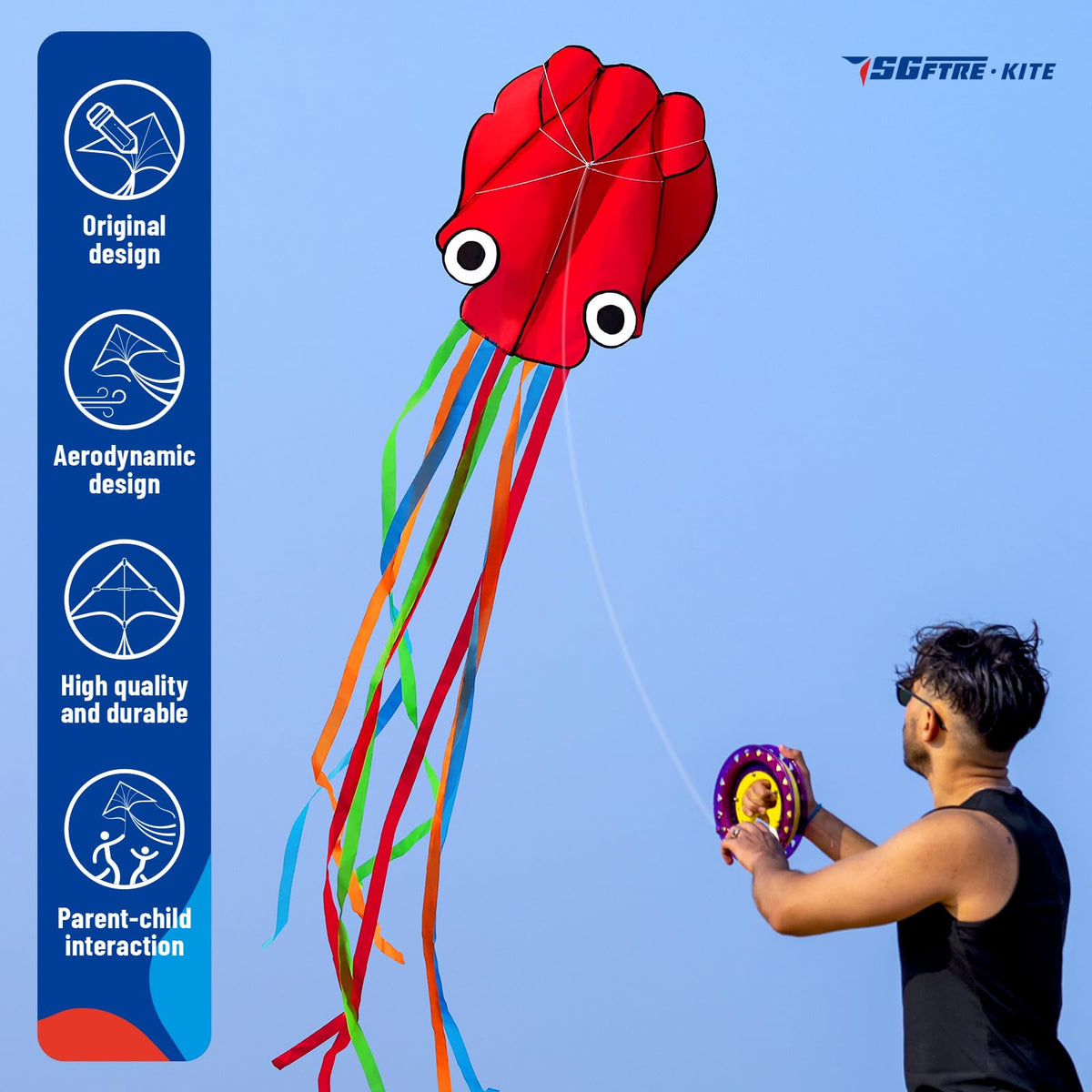 SGftre delta butterfly kite set includes three designs for shared play