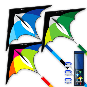 SGftre Delta Kite 52x35 inches shown in action for family fun on a breezy day.