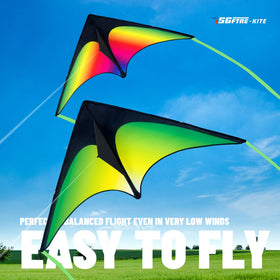 SGftre Delta Kite for beach and park fun beginner-friendly flight