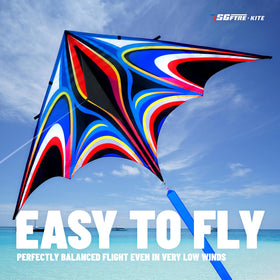 SGftre Delta Kite with durable fiberglass rods for lasting use