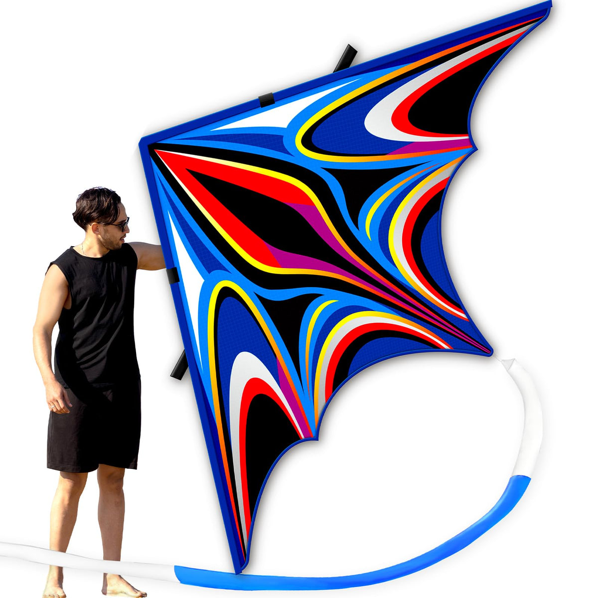 SGftre Delta Kite easy to fly for beginners at the beach