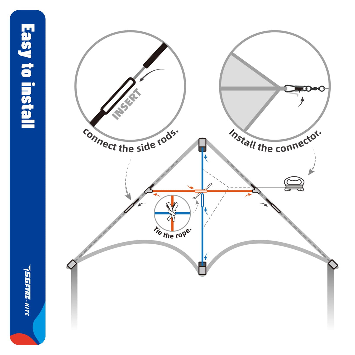SGftre Delta Kite brings family fun and lasting outdoor memories