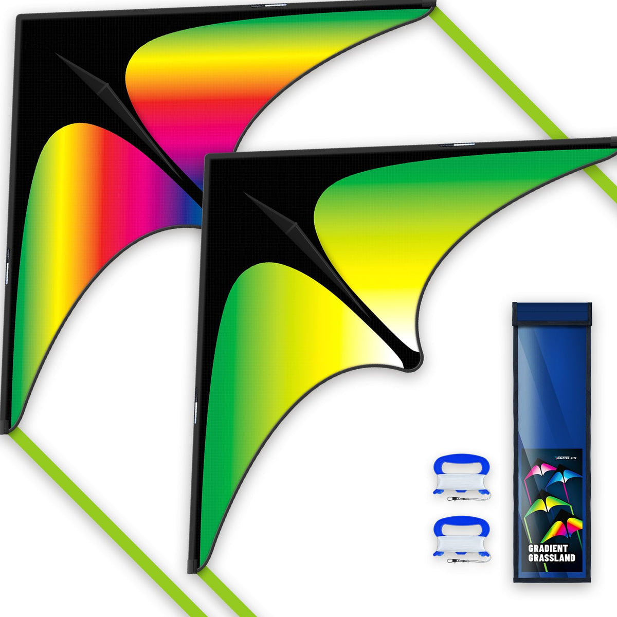 SGftre Delta Kite Set easy launch feature ideal for family beach days