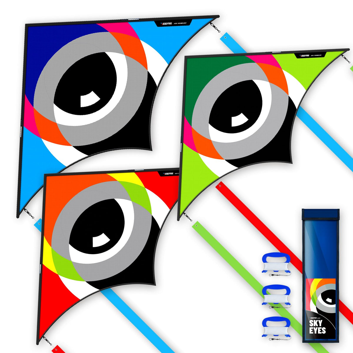SGftre Delta Kite setup video guides easy assembly for all ages