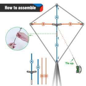 SGftre Easy-to-fly kite in breeze, ideal for beginners.