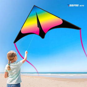 SGftre Green Dragon kite assembly guided by included video.