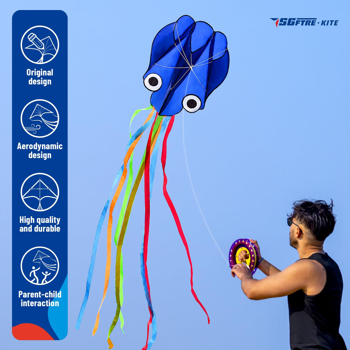 SGftre three-piece set with varied shapes for outdoor play.