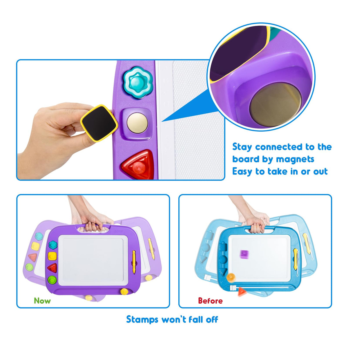 SGILE drawing board eraser large and smooth helps reset artwork quickly