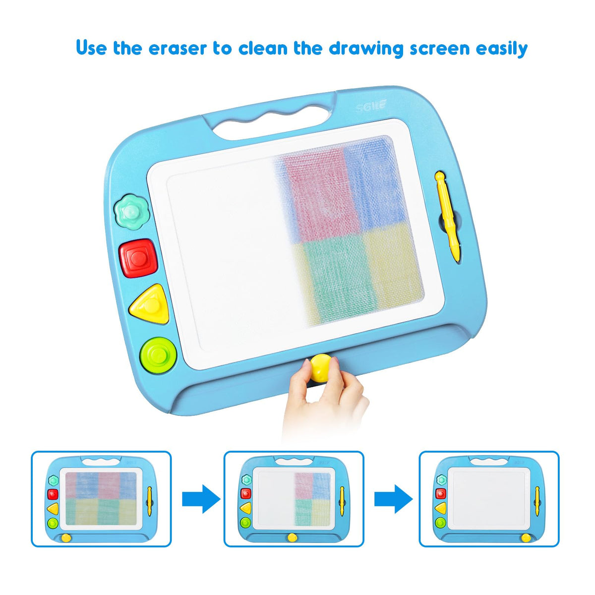Ideal gift for preschoolers encouraging drawing and early literacy
