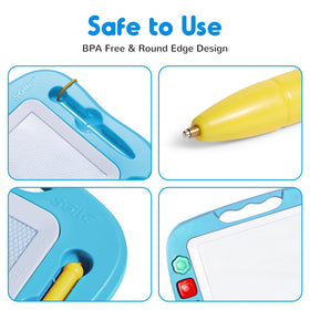 Ergonomic, kid-friendly design helps little hands grip