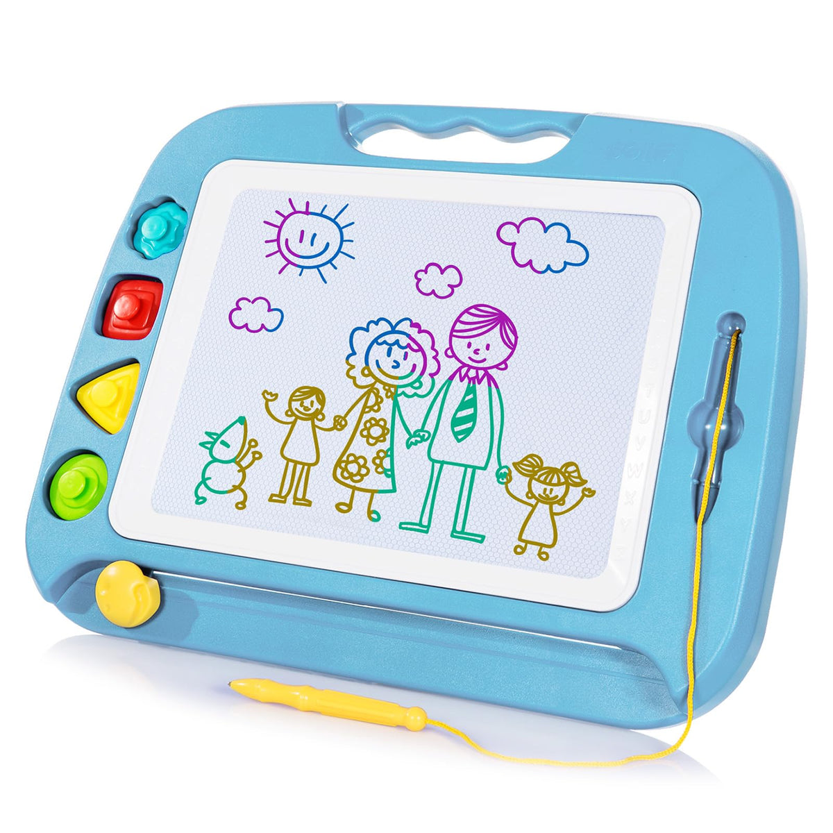 SGILE toddler drawing board with 16x13 inch surface for big doodles