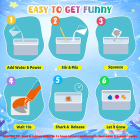 Shabebe storage box keeps components organized for quick cleanup.