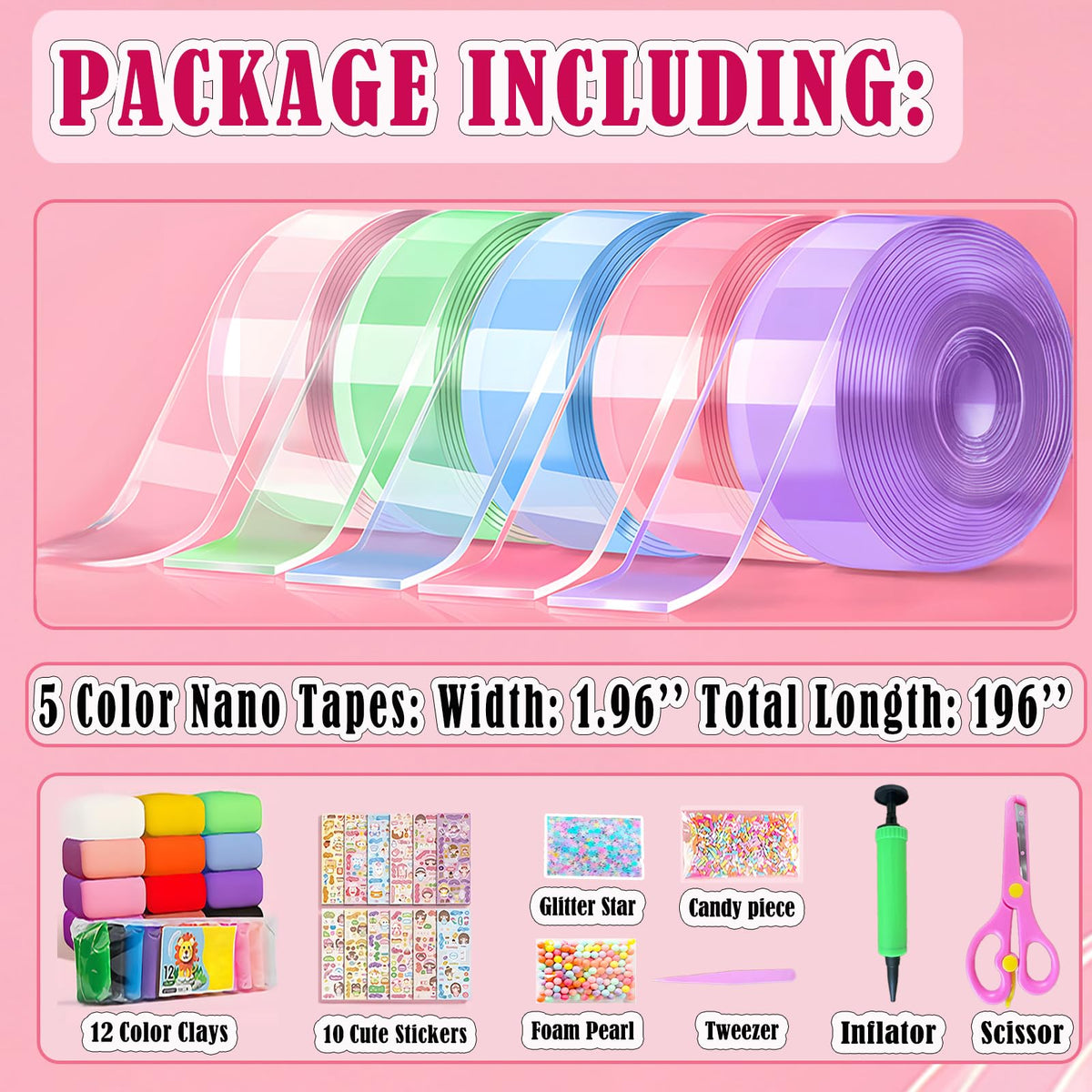 Shaguanchang Nano Tape Bubble Kit air pump for easy bubbles