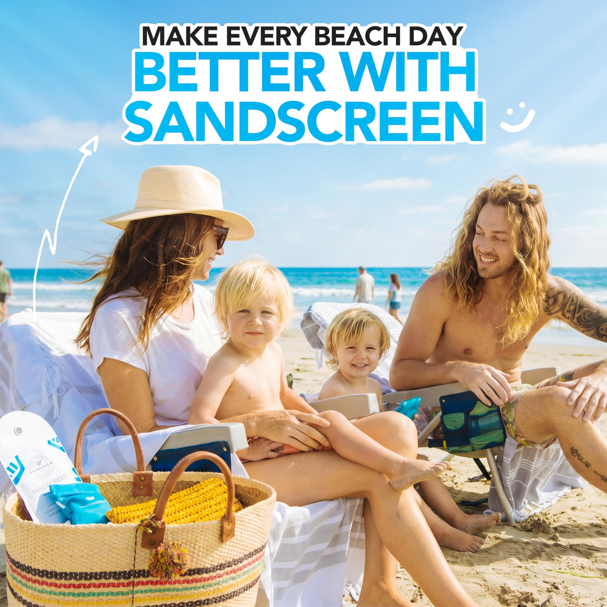 SHAKALO talc-free powder emphasizes clean, beach-safe formula