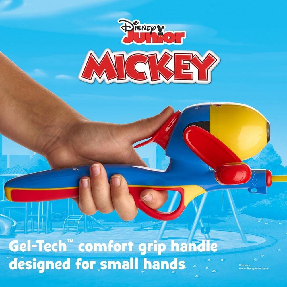 Disney Mickey theme adds visual appeal and excitement for kids.