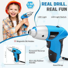 SHALL soft non-slip handle enhances comfort for growing hands during projects