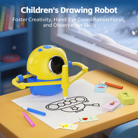 Shapana drawing robot camera recognition enhances interactive learning through visual cues.