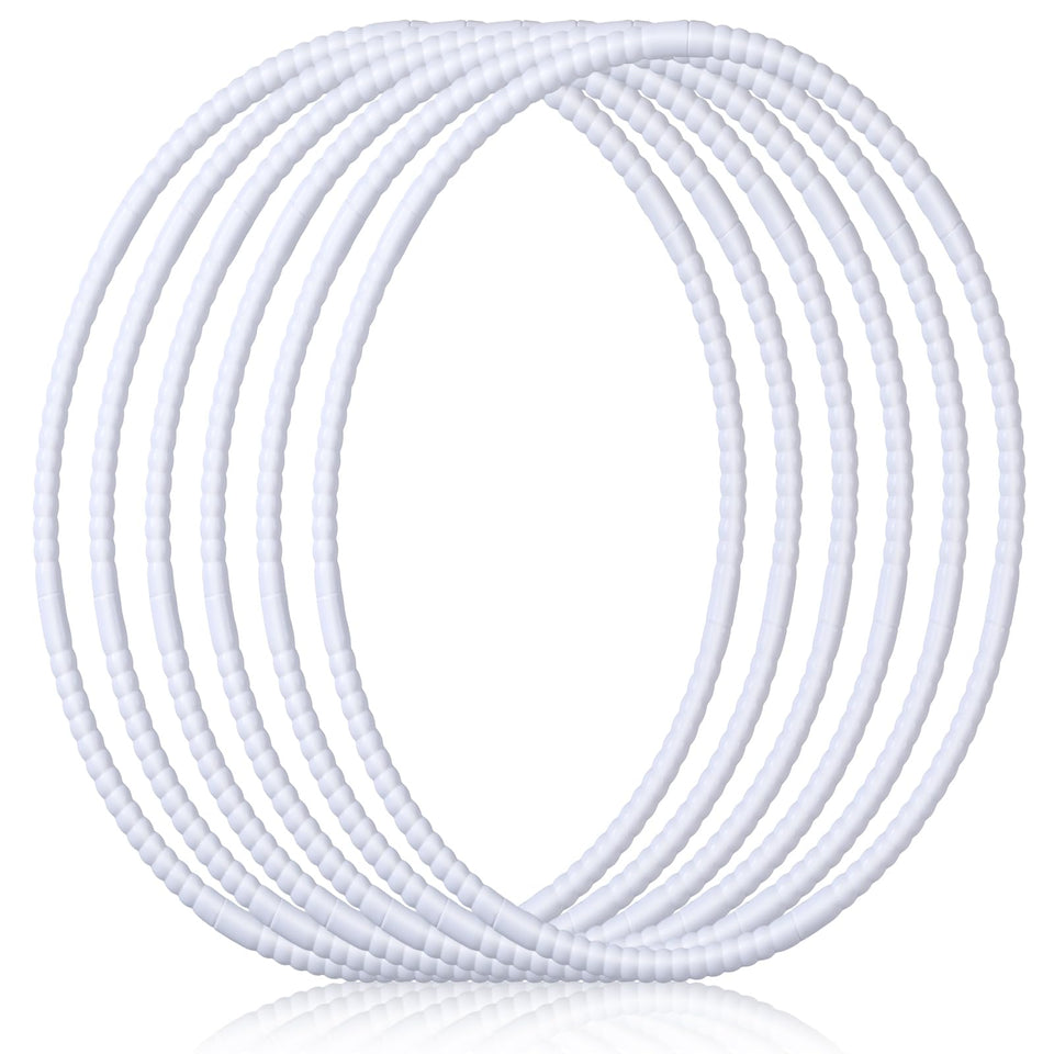Shappy six-piece exercise hoop set assembled for durable indoor and outdoor play.