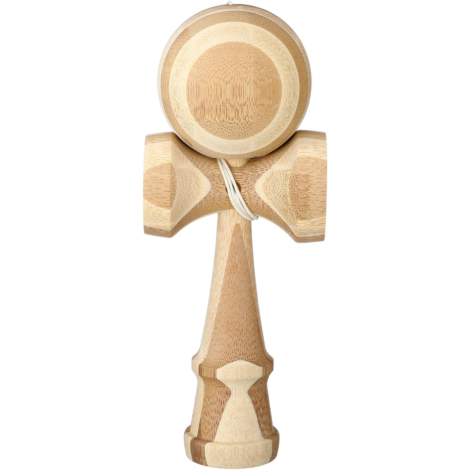 Shappy bamboo kendama complete-ready-to-play setup, ideal for beginners.