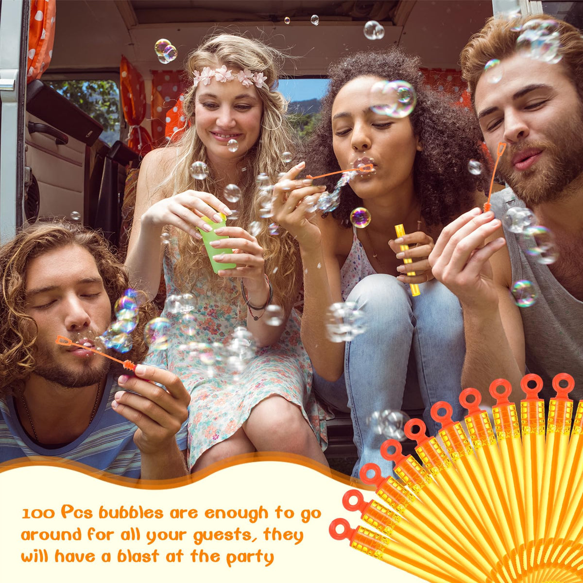Shappy bubble wands as party favors add color and cheerful moments to celebrations.