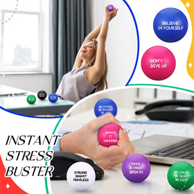 Shappy colorful fidget balls ideal for sharing at work