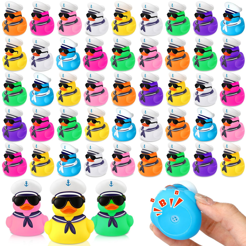 Shappy cruise duck with sunglasses for vibrant party favors