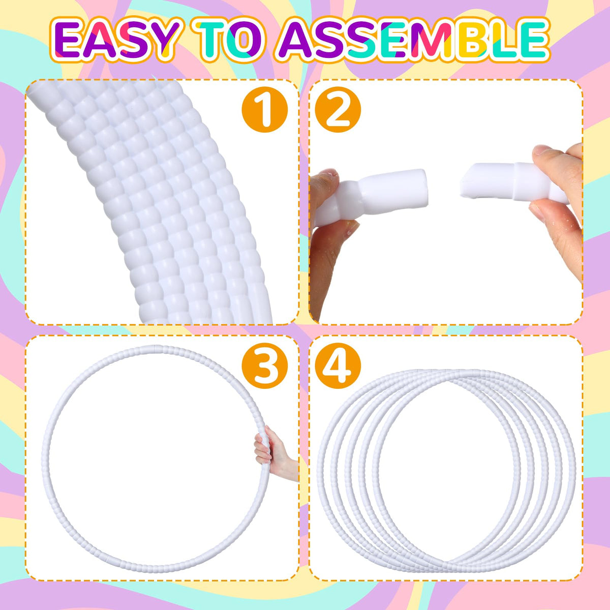 Shappy detachable adjustable hoops offer customizable size for various ages.
