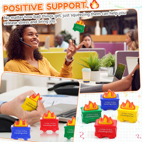 Shappy dumpster stress relief ball set pack, 12-piece, playful vibe